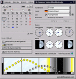 Dr. Regener Sun-Moon-<b>Calendar</b>