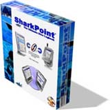 <b>SharkPoint</b> <b>v1</b> <b>DualPack</b> for Palm OS and <b>Windows</b>