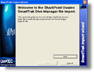 SmartTrak Manager logbook Import for SharkPoint for Windows