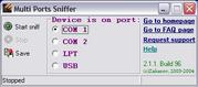 Multi Ports COM, <b>LPT</b> & USB Sniffer