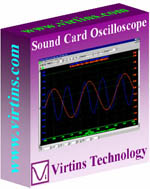 Virtins <b>Sound Card</b> Oscilloscope