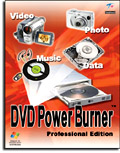 <b>DVD</b> Power Burner (<b>Professional</b> Edition) (1-10 copies)