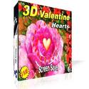 3D Valentine Hearts Screensaver