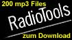 CD ROM Radiotools 200 gemafreie <b>MP3</b> Files fr Internet + Webradios